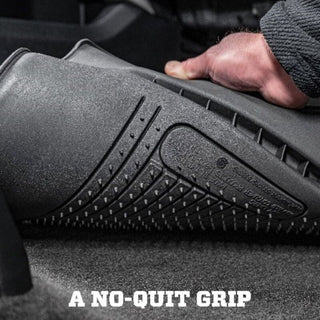 Husky Liners Weatherbeater 2nd Row Floor Liners: Jeep Wrangler Unlimited 2011-2018 3.6L