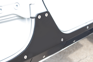 Fishbone Offroad Scale Armor Side Panels: Fits Most Jeep Wrangler / Gladiator Models (2018-2026) - Gloss Black Powder Coat