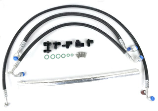 Fleece Performance A/C Line Reroute Kit: Ram 2500 / 3500 2013-2018 6.7L Diesel