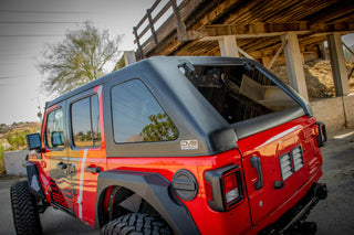 DV8 Offroad Fastback Hard Top: Jeep Wrangler 2018-2021