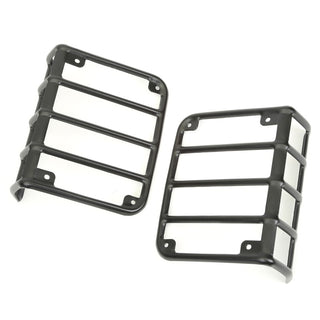 Rugged Ridge Textured Black Tail Light Euro Guards: Jeep Wrangler 2007-2018 3.6L/3.8L V6