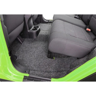 BedRug Rear Cargo Kit: Jeep Wrangler (18-24) w/ Gap Hider
