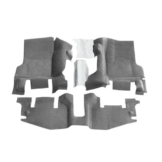 BedRug Front 3pc BedTred Floor Kit (FRONT): Jeep Wrangler 1997-2006