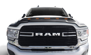 AVS Low Profile Aeroskin LightShield Pro Hood Protector - Black: Ram 2500 / 3500 (2019-2026)