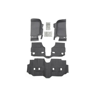 BedRug BedTred Floor Kit (FRONT): Jeep Wrangler JK (2007-2018) w/ Heat Shields