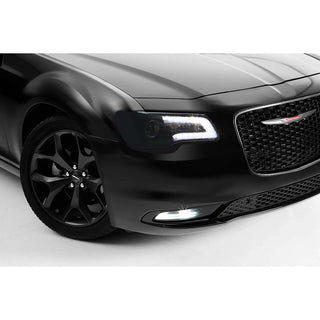 GT Styling Smoke Headlight Covers: Chrysler 300 2011 - 2014