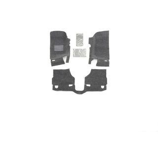 BedRug 3-Piece Front Floor Kit (INCL HEAT SHIELDS): Jeep Wrangler (11-17) / JK 2018