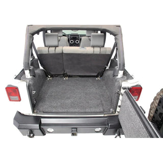 BedRug 5pc Rear Cargo Kit w/ Tailgate and Tub Liner: Jeep Wrangler 2007-2010