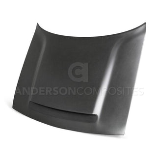 Anderson Composites OEM Demon Carbon Fiber Hood (Dry): Dodge Challenger 2008 - 2023 (All Models)