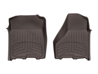 WeatherTech HP Front FloorLiner Cocoa (FRONT): Fits Ram 2012-2024 3.6L/5.7L Hemi
