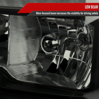 Spec D LED Sequential Headlights (Smoke): Dodge Ram 2009 - 2018