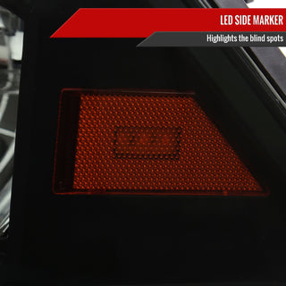 Spec D LED Sequential Headlights (Smoke): Dodge Ram 2009 - 2018