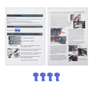 Spec D Projector Halo Headlights w/ LED Bar (Chrome): Dodge Ram 2002 - 2005