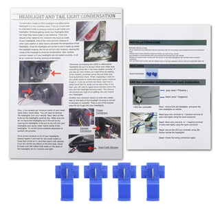 Spec D Projector Halo Headlights w/ LED Bar (Black): Dodge Ram 2006 - 2008