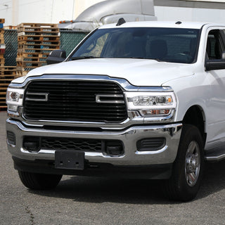 Spec D Projector Halo Headlights (Chrome): Ram 2500 & 3500 2019 - 2024