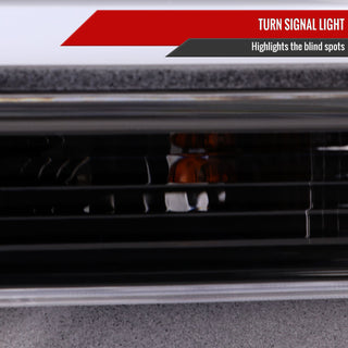 Spec D Projector Halo Headlights (Black): Ram 2500 & 3500 2019 - 2024