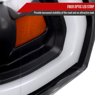 Spec D Projector Halo Headlights (Matte Black): Ram 2500 & 3500 2019 - 2024