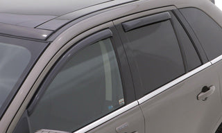 Lund Ventvisor Elite 4-Piece Window Deflector Kit: Fits Most Dodge Ram 1500 Crew Cab Models (2019-2024) - Blue Grey