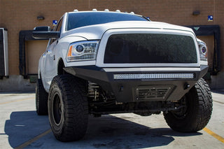 Addictive Desert Designs Stealth Fighter Front Bumper: Dodge Ram 2500 (2010) / Ram 3500 (2010) / Ram 2500 (11-18) / Ram 3500 (11-18)