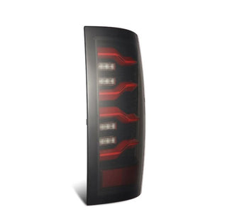 AlphaRex LUXX-Series LED Taillights Black Red: Fits Ram 2009-2018