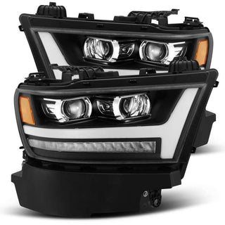 AlphaRex LUXX LED Projector Headlights (Black): Ram 1500 2019 - 2024