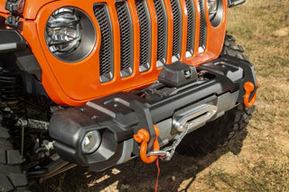 Rugged Ridge Stubby Venator Front Bumper (FRONT): Jeep Wrangler JL/JT 2018-25 2.0L-6.4L