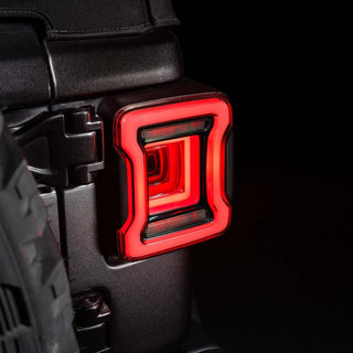 FORM Lighting LED Tail Lights Red (PAIR): Jeep Wrangler 2018-2025