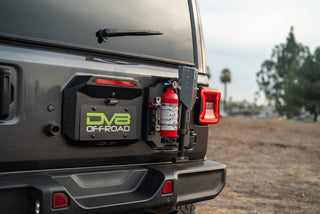 DV8 Offroad Tailgate Reinforcement Molle Panel: Jeep Wrangler JL 2018-2025 3.6L / 6.4L 392