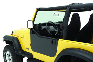 Bestop Element Panels (Black) (F&R): Jeep Wrangler YJ/TJ 1991-2006 2.5L/4.0L