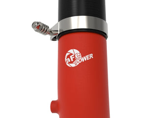 aFe BladeRunner AL Hot & Cold Charge Pipe Kit 3in & 3.5in Red: Ram 2500/3500 2025-2026 6.7L Diesel