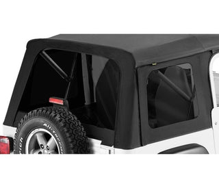 Bestop Window Set (Supertop Black Diamond) (F&R): Jeep Wrangler TJ 1997-2006 2.5L / 4.0L