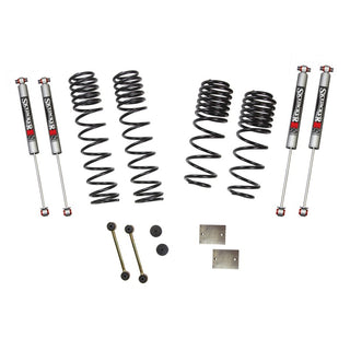 Skyjacker 1.5in Dual Rate Long Travel Sus Lift Kit w/ M95 Monotube Shocks: Jeep Wrangler JL 2020-2023 3.6L/3.0L EcoDiesel
