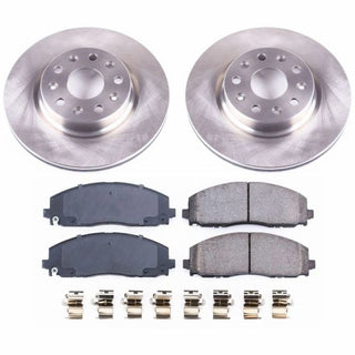 PowerStop Autospecialty Brake Kit (FRONT): Jeep Wrangler 2018-2024 3.6L / 6.4L 392