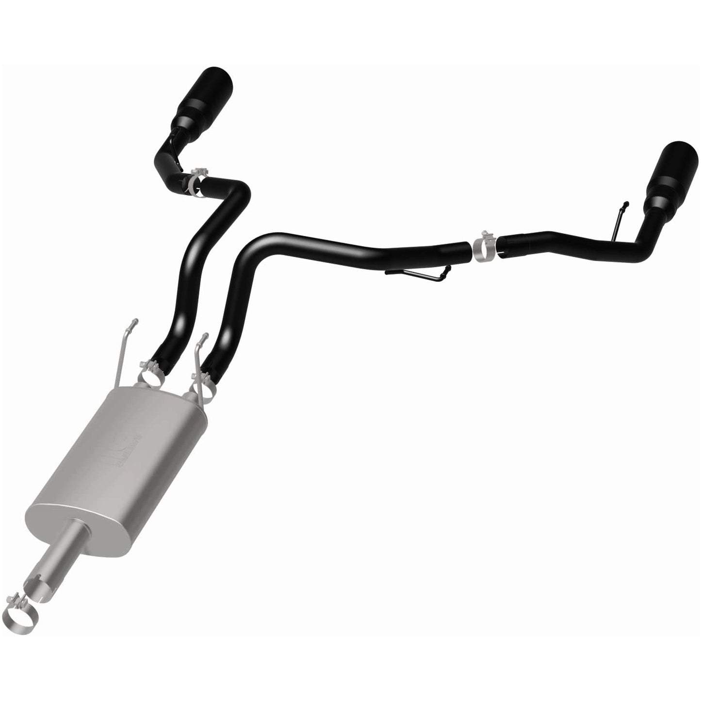 Magnaflow Street Series Dual Split Rear Exit Cat-Back Performance Exhaust System: Dodge Ram 1500 (09-10)