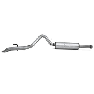 MBRP Cat Back Exhaust System (Single Turndown Exit, Aluminized): Jeep Wrangler TJ Unlimited 2004 - 2006 (4.0L Only)