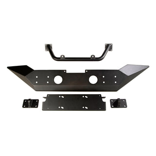 Rugged Ridge Spartan Front Bumper HCE w/Overrider (FRONT): Fits Jeep Wrangler JL/Gladiator JT 2018-2025 3.6L/3.0L EcoDiesel