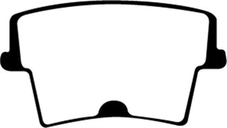 EBC Redstuff Rear Brake Pads: 300, Challenger, Charger, Magnum 2005 - 2024 (2.7L, 3.5L & 3.6L V6 Models ONLY)