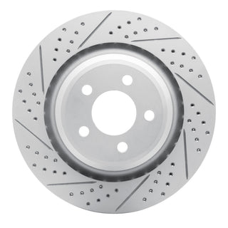 DFC 05-23 Chrysler 300 Rear Left Drilled & Slotted Geoperformance Rotor - Part Number 830-39020L