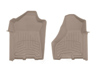 WeatherTech FloorLiner HP Front Tan: Ram 2500/3500 2019-2026 6.7L Diesel / 6.4L 392