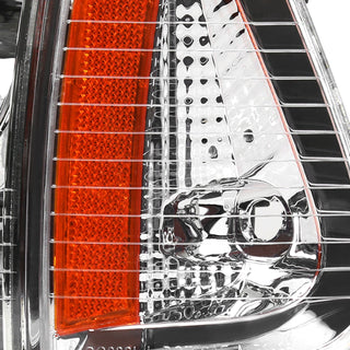 Spec D Euro Headlights (Chrome): Dodge Charger 2006 - 2010