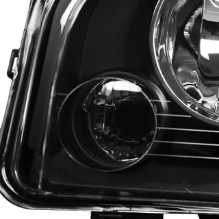 Spec D Euro Headlights (Black): Dodge Charger 2006 - 2010