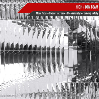 Spec D OEM Style Headlights & Corner Lights (Chrome): Dodge Ram 1998 - 2002