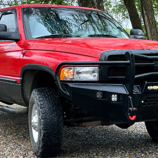 Spec D OEM Style Headlights & Corner Lights (Chrome): Dodge Ram 1998 - 2002