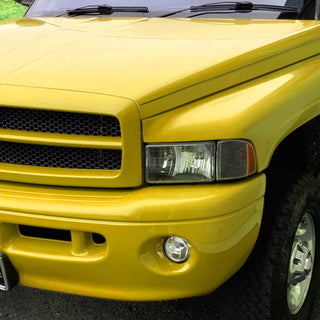 Spec D OEM Style Headlights & Corner Lights (Black): Dodge Ram 1500 Sport 1999 - 2001