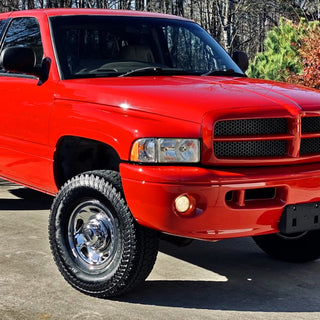 Spec D OEM Style Headlights & Corner Lights (Chrome): Dodge Ram 1500 Sport 1999 - 2001