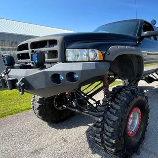 Spec D OEM Style Headlights & Corner Lights (Chrome): Dodge Ram 1500 Sport 1999 - 2001