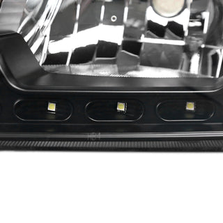 Spec D LED Headlights (Black): Dodge Charger 2006 - 2010