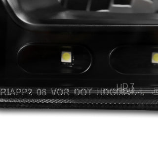 Spec D LED Headlights (Black): Dodge Charger 2006 - 2010