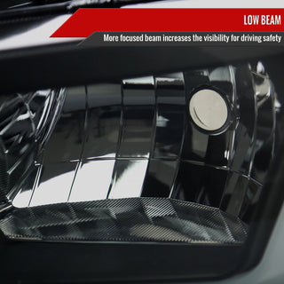 Spec D Sequential LED Headlights (Smoke): Dodge Charger 2006 - 2010