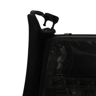 Spec D Crystal Headlights w/ LED's (Smoke): Dodge Dakota & Durango 1997 - 2004